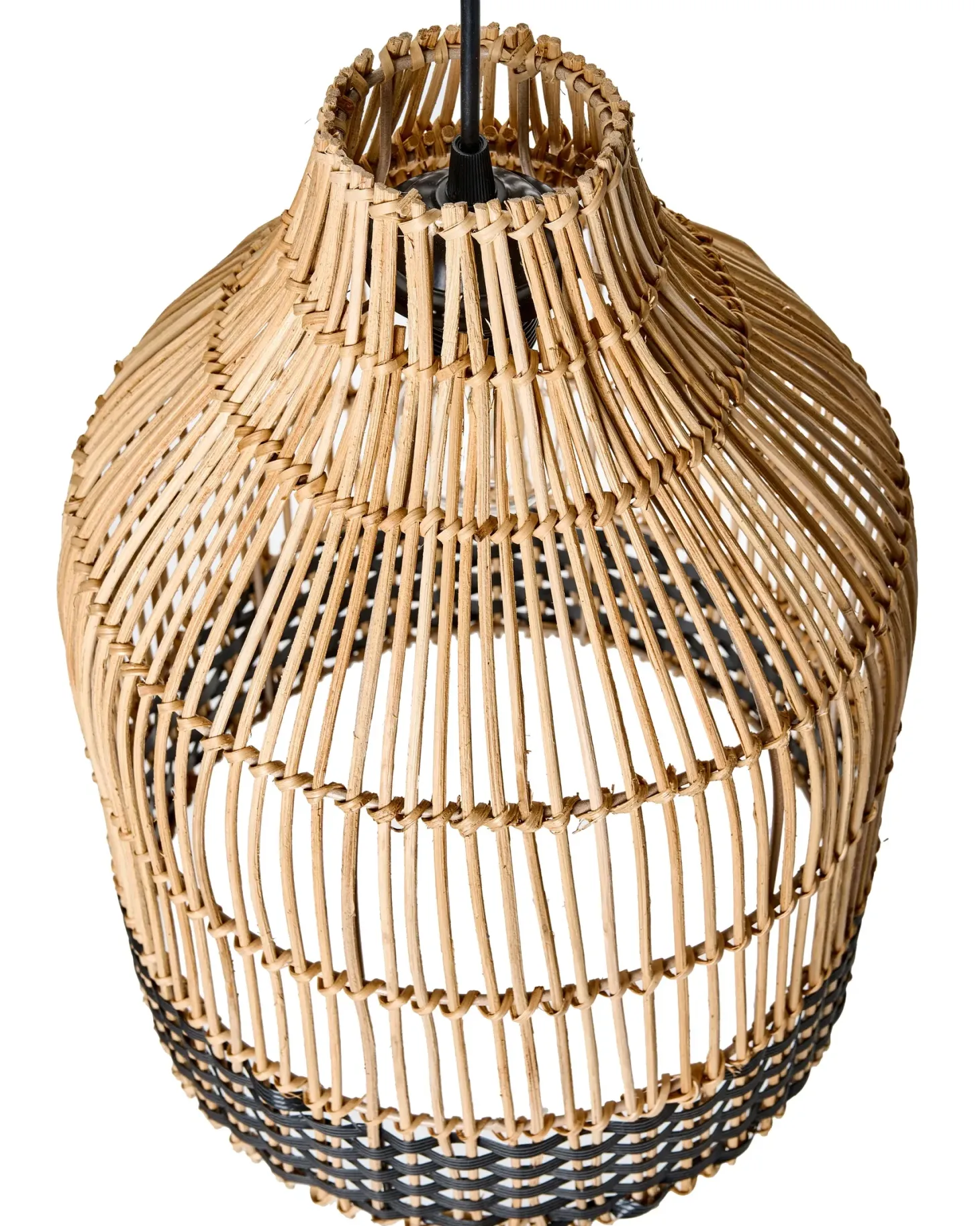 Loftlampe GILO Rattan Naturlig