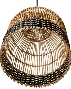 Loftlampe GILO Rattan Naturlig