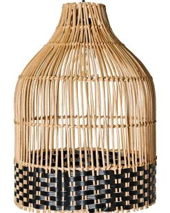 Loftlampe GILO Rattan Naturlig