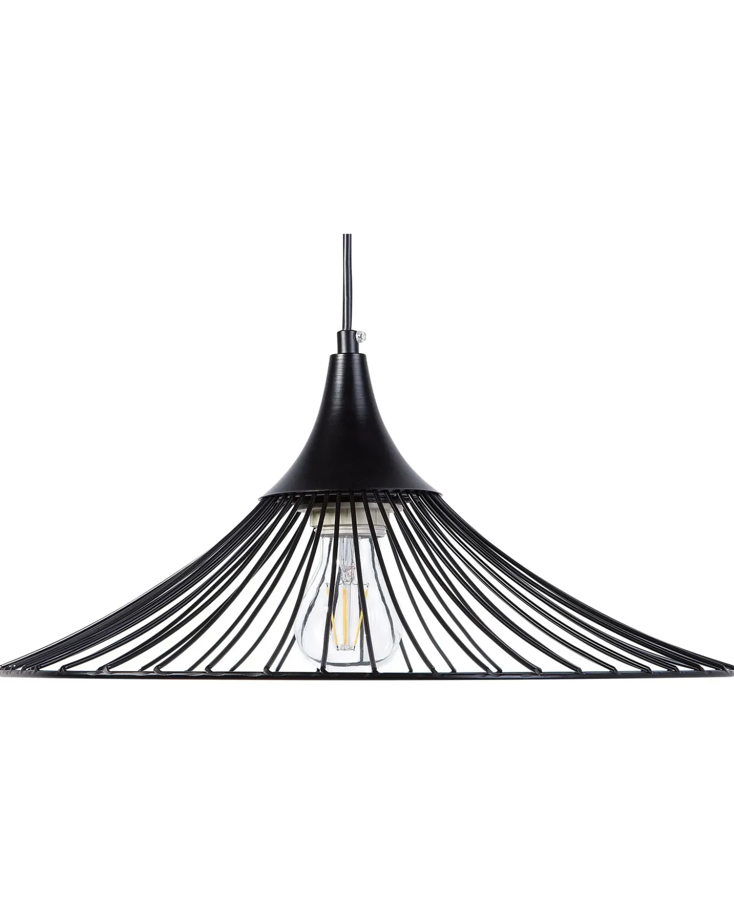 Loftlampe GIONA Metal Sort