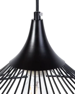 Loftlampe GIONA Metal Sort