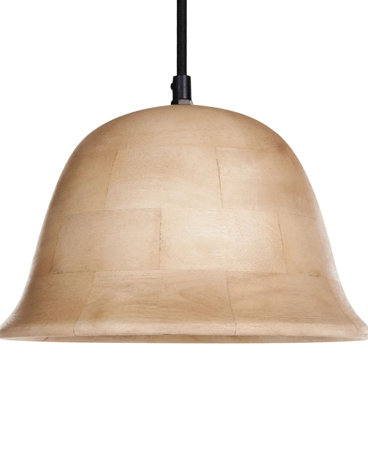 Loftlampe GOIKA Mangotræ Lysebrun