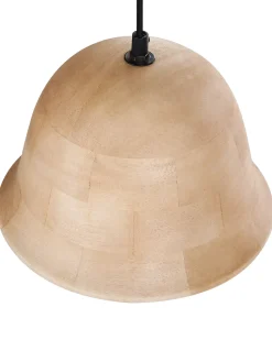 Loftlampe GOIKA Mangotræ Lysebrun