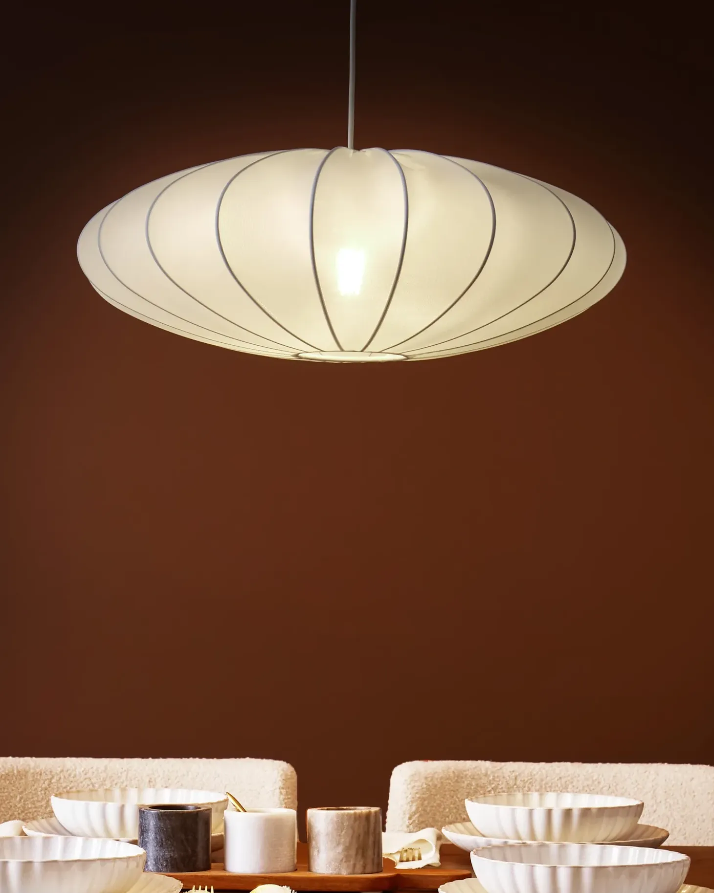 Loftlampe GUACARA Hvid