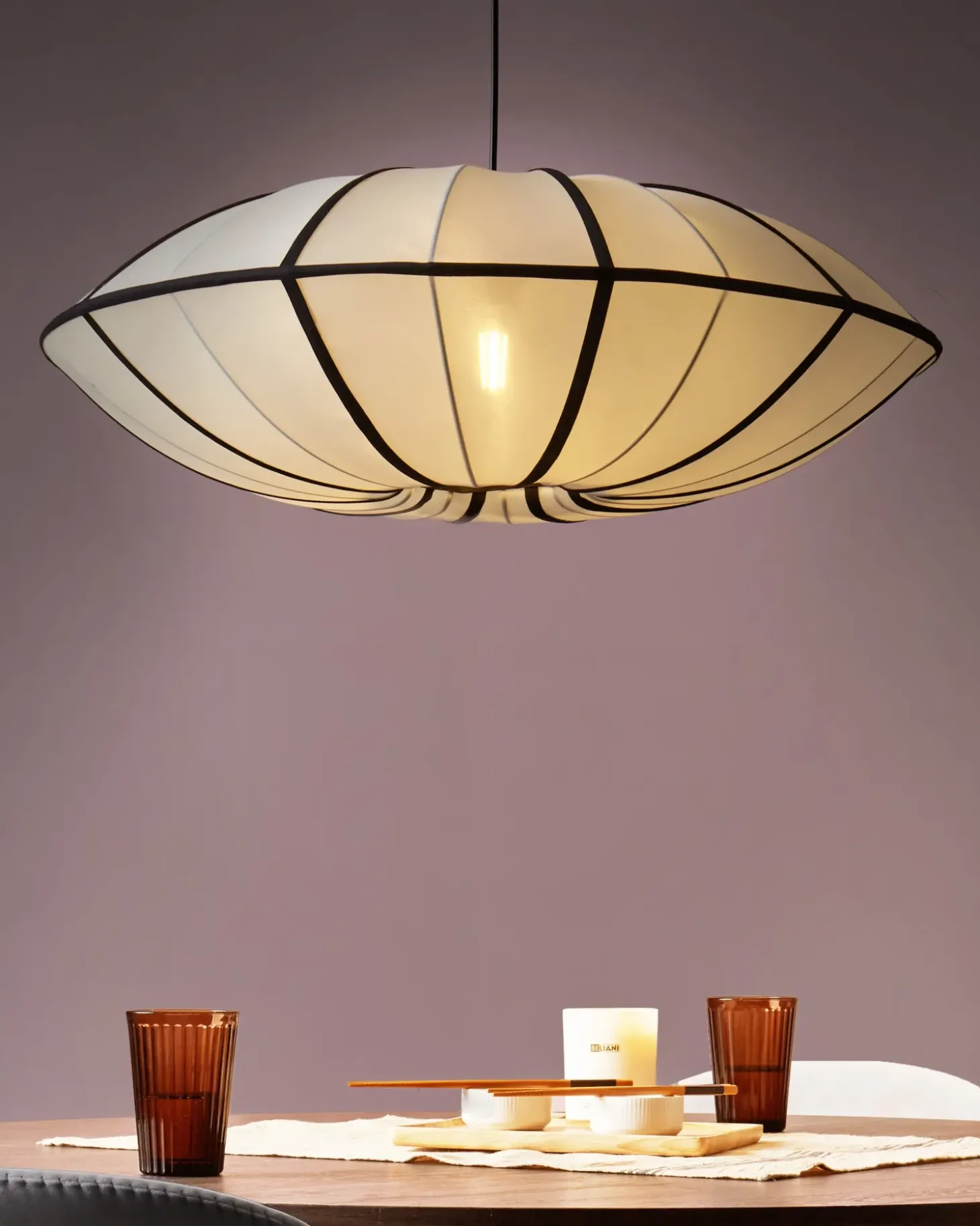 Loftlampe GUASARE Hvid
