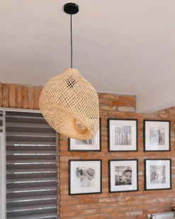 Loftlampe GURABO Bambus Naturlig