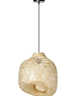 Loftlampe GURABO Bambus Naturlig