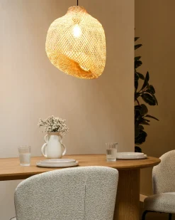 Loftlampe GURABO Bambus Naturlig