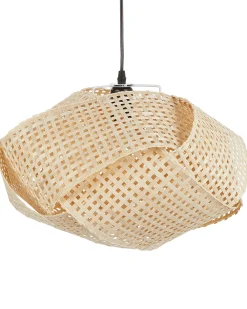 Loftlampe HALIL Bambus Beige
