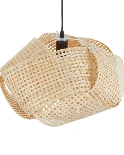 Loftlampe HALIL Bambus Beige