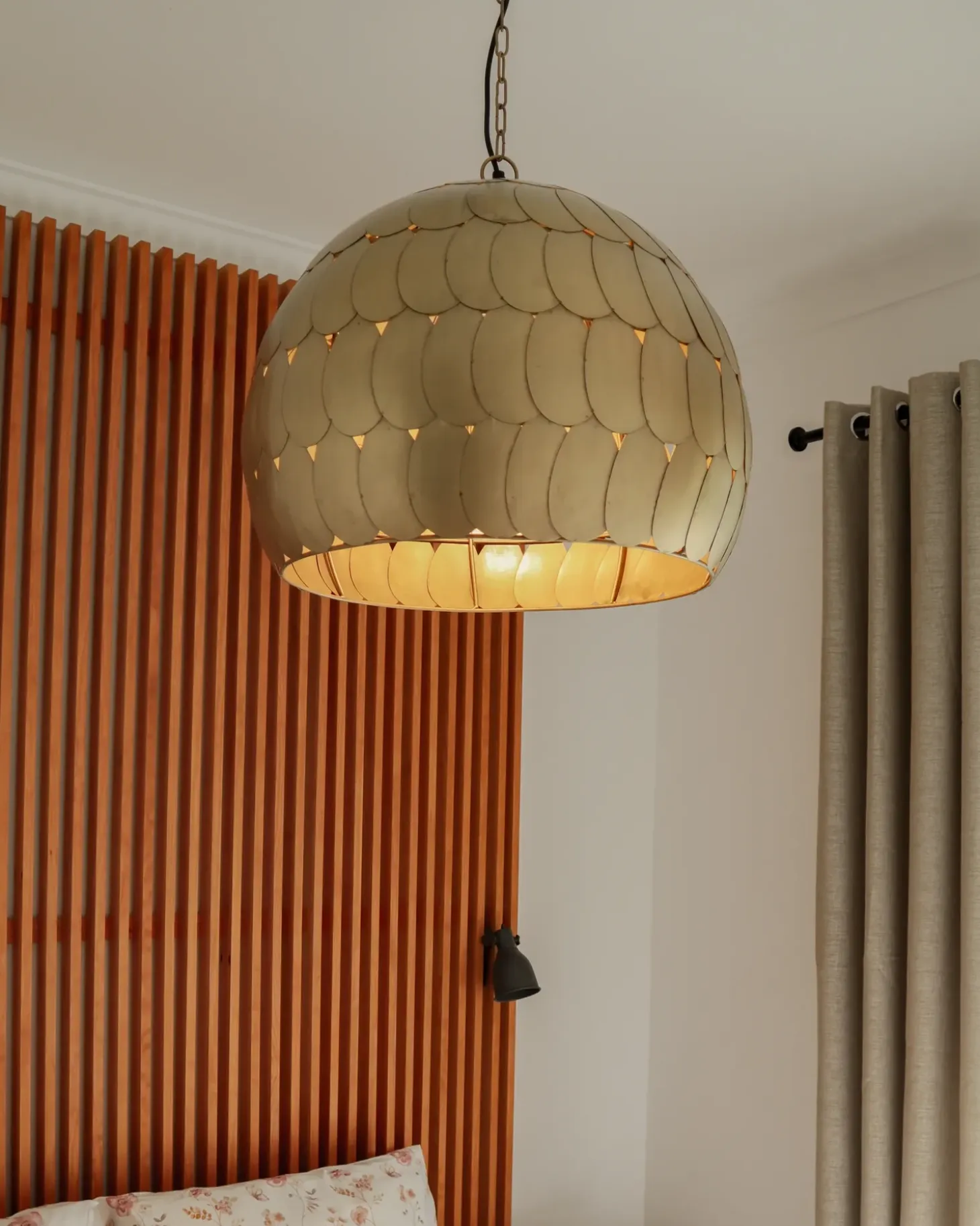 Loftlampe HARANGI Metal Messing