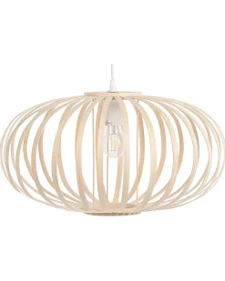 Loftlampe HAVEL Bambus Lysebrun