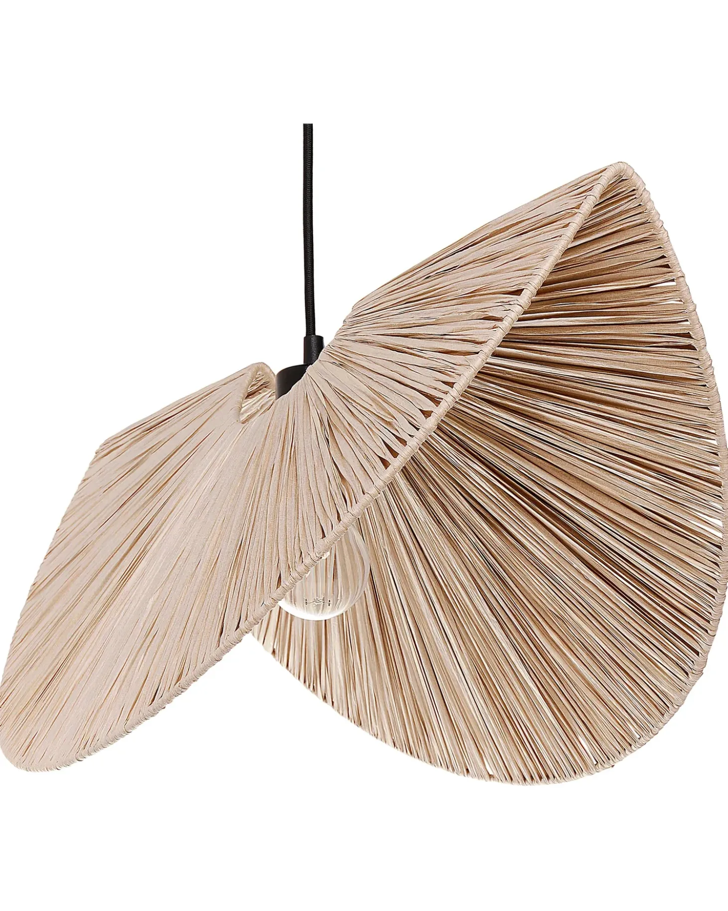 Loftlampe HERRON Papir Naturlig