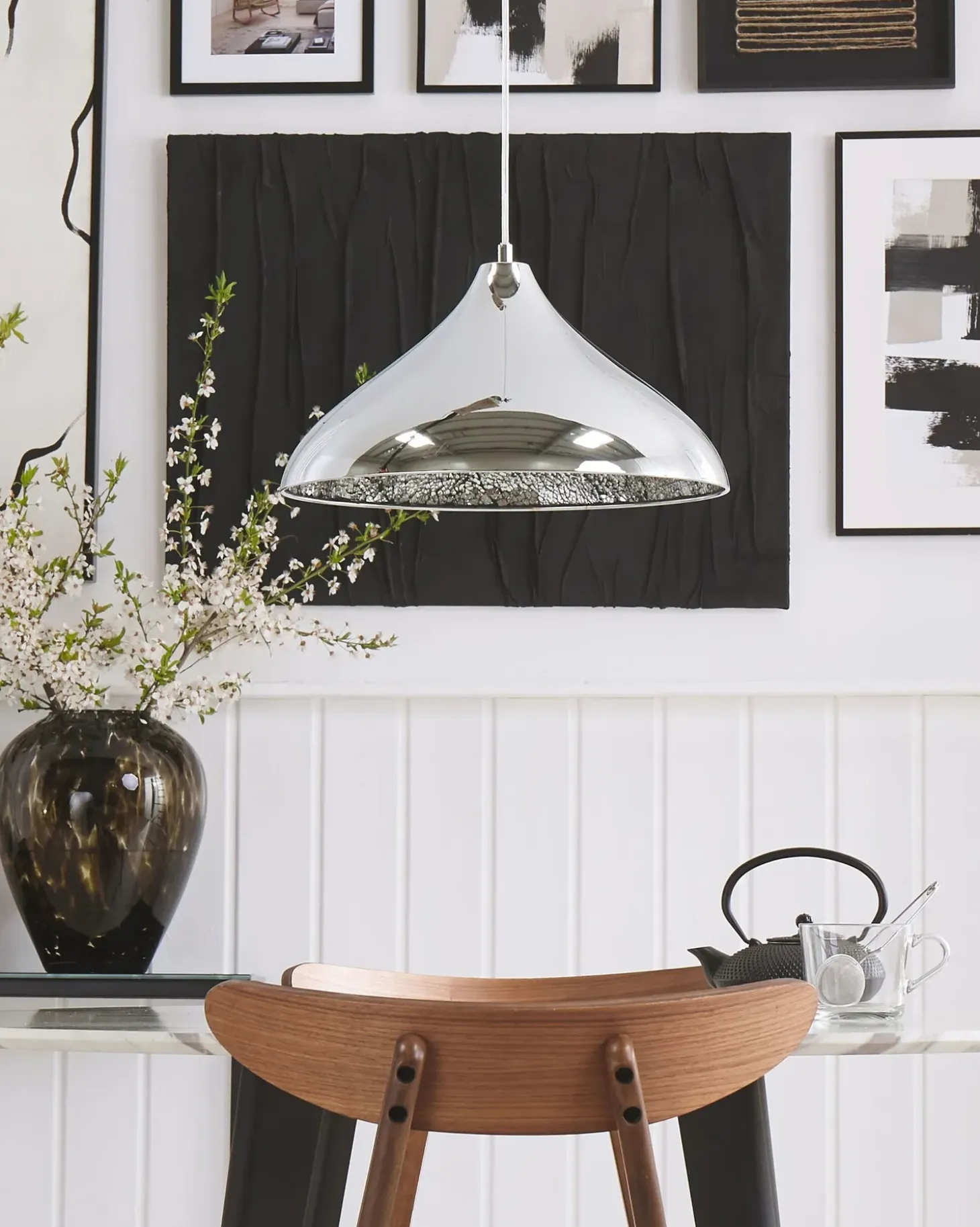 Loftlampe ISKAR Metal Sølv