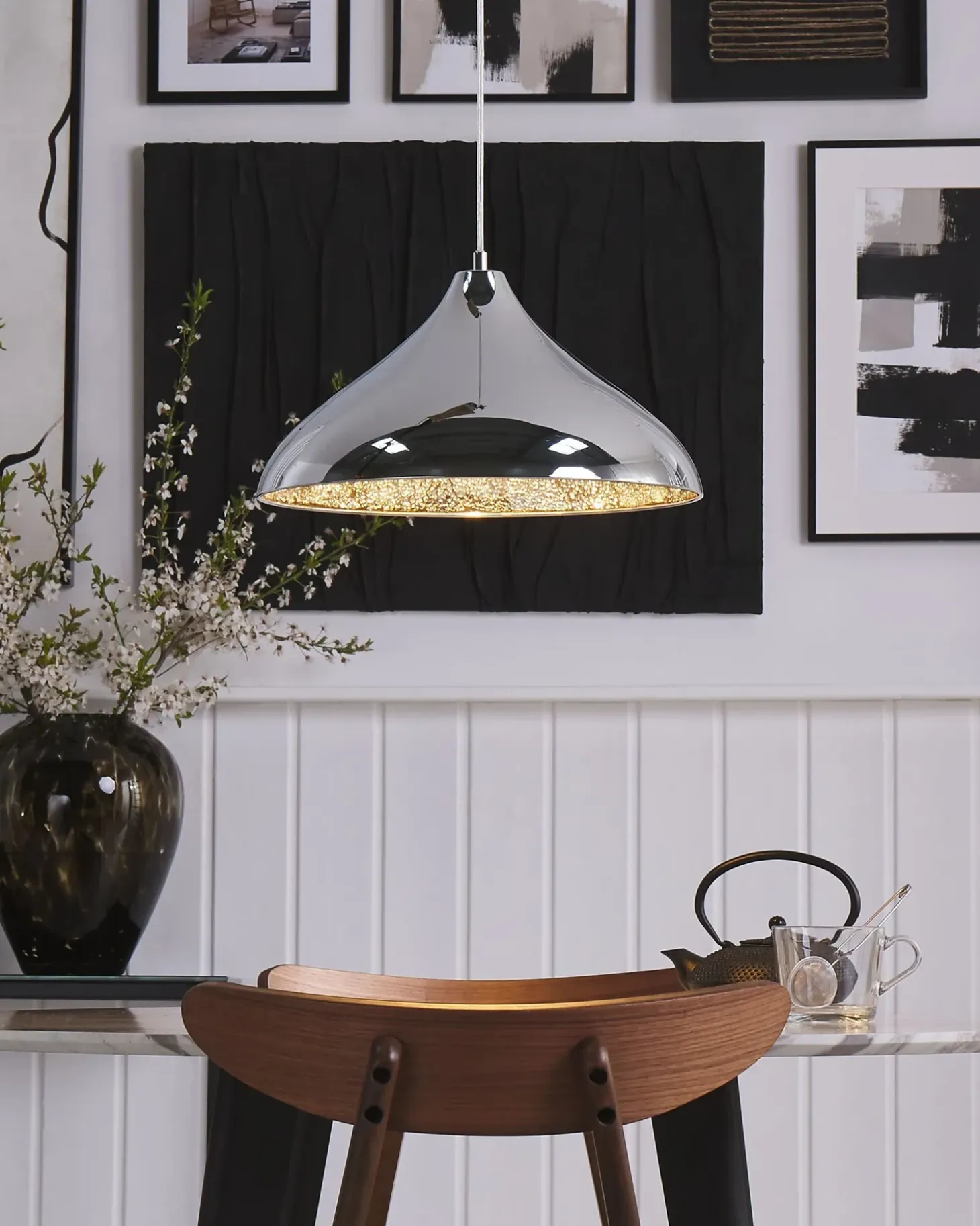 Loftlampe ISKAR Metal Sølv