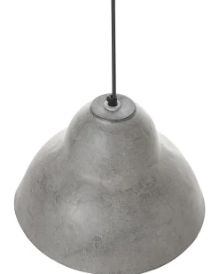 Loftlampe KABALEBO Papmaché Grå