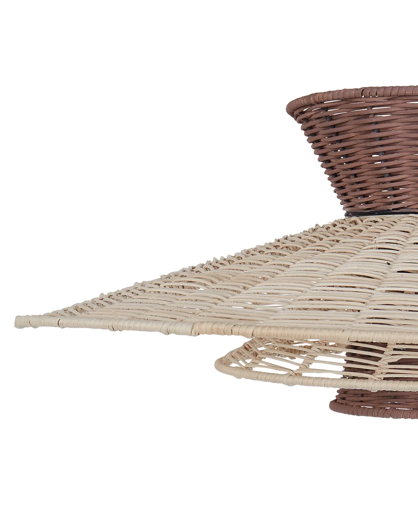 Loftlampe KABOMPO Rattan Brun