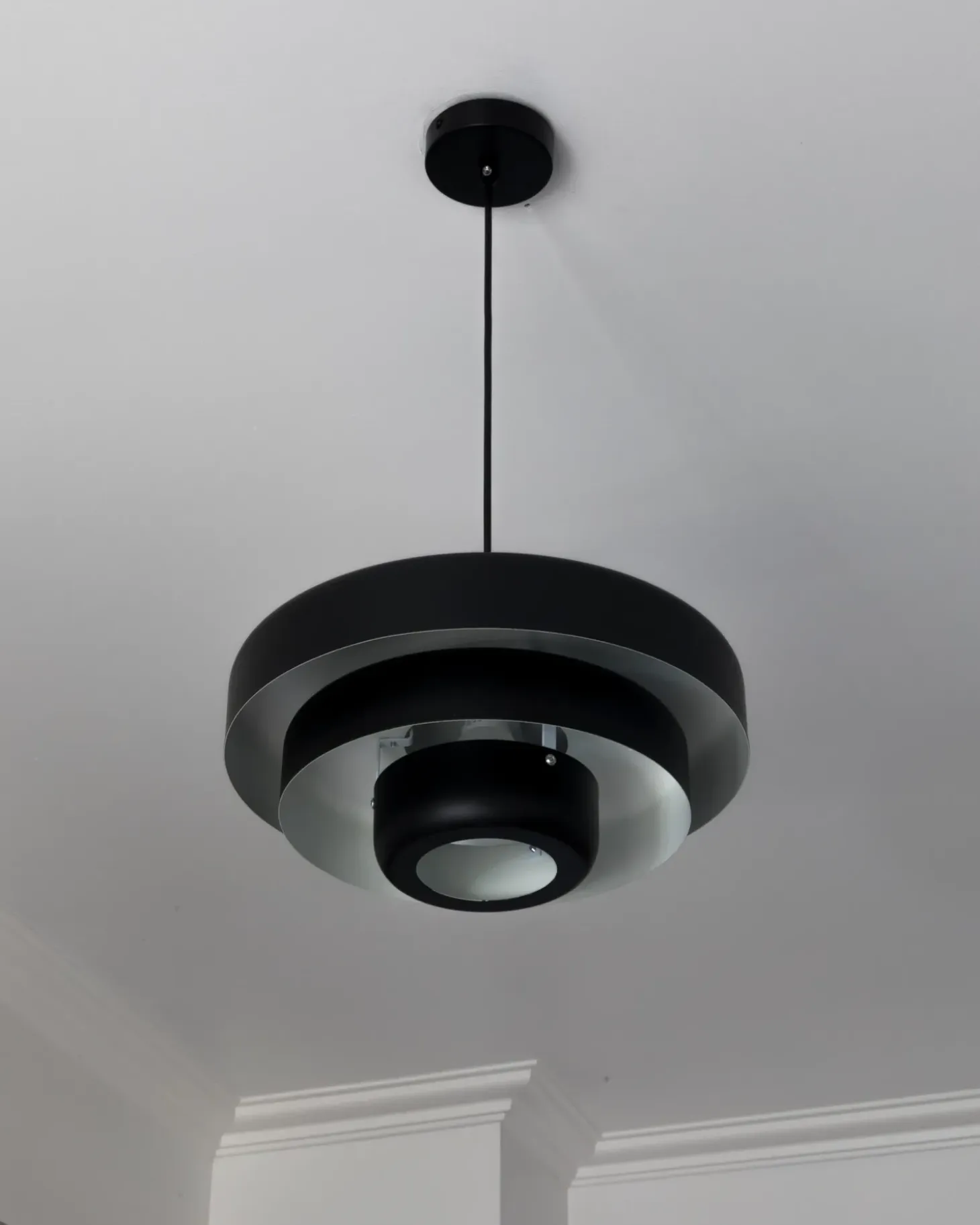 Loftlampe KOLGA Metal Sort