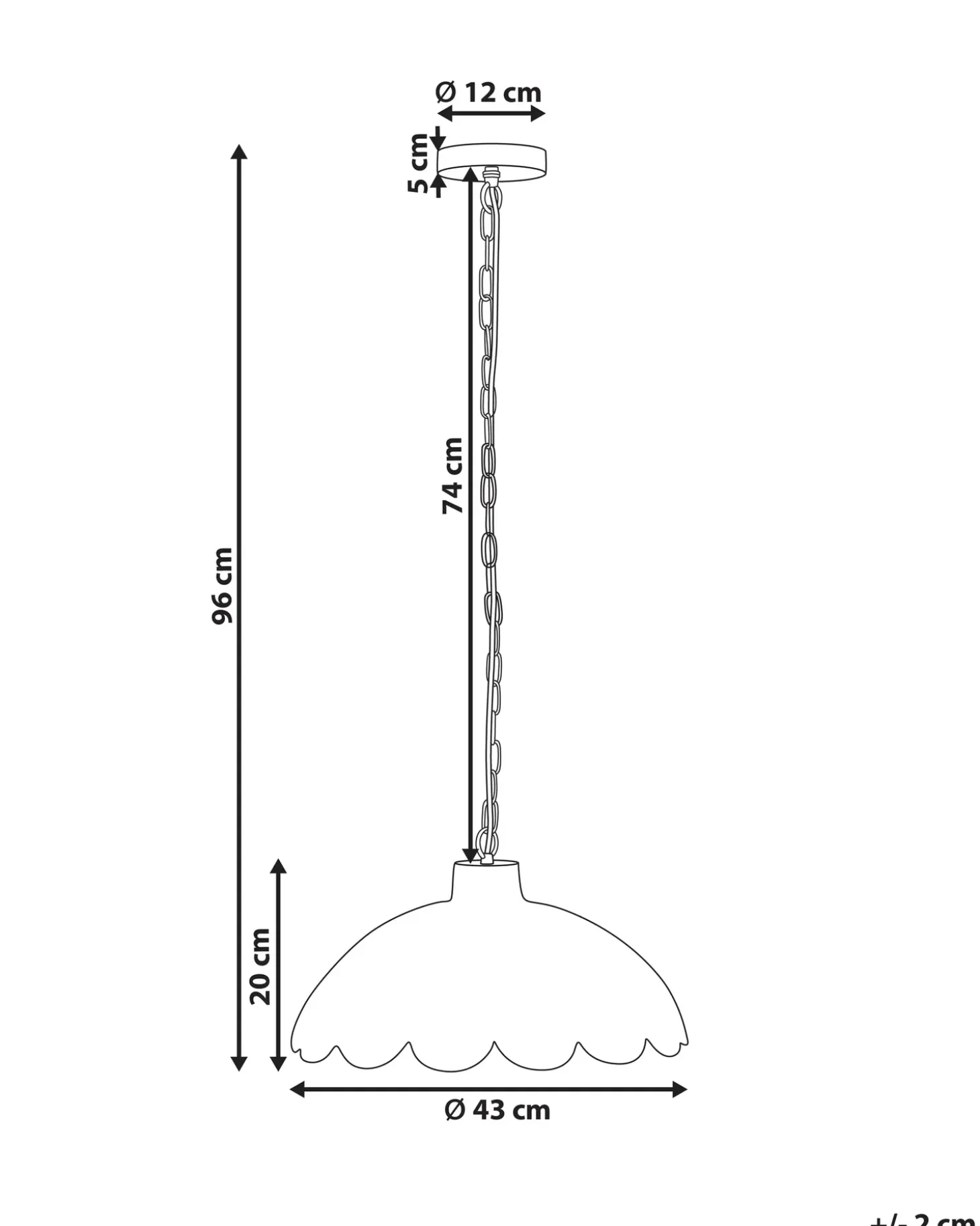 Loftlampe KUKULE Rattan Naturlig