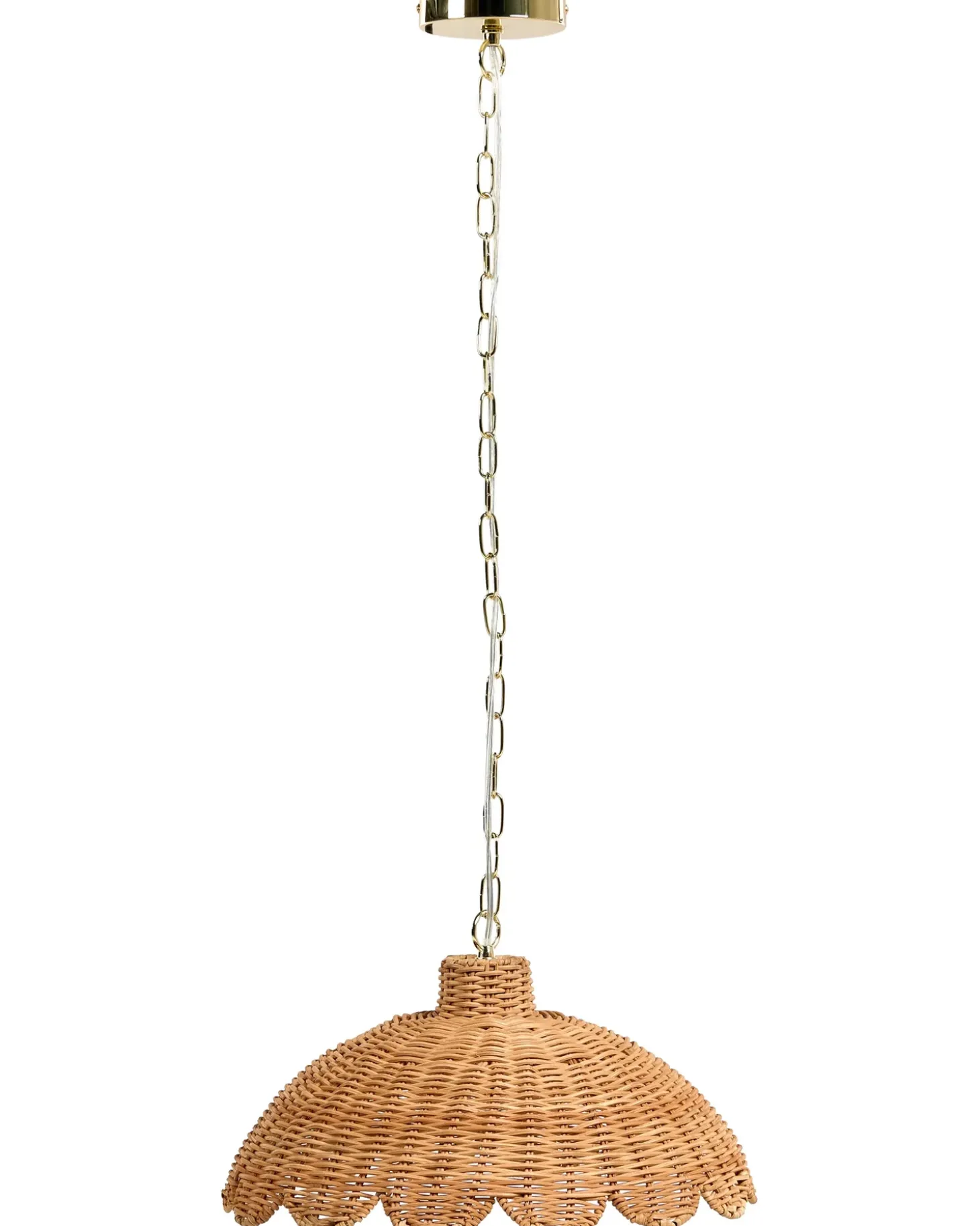 Loftlampe KUKULE Rattan Naturlig