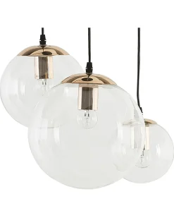 Loftlampe LADON Glas Transparent