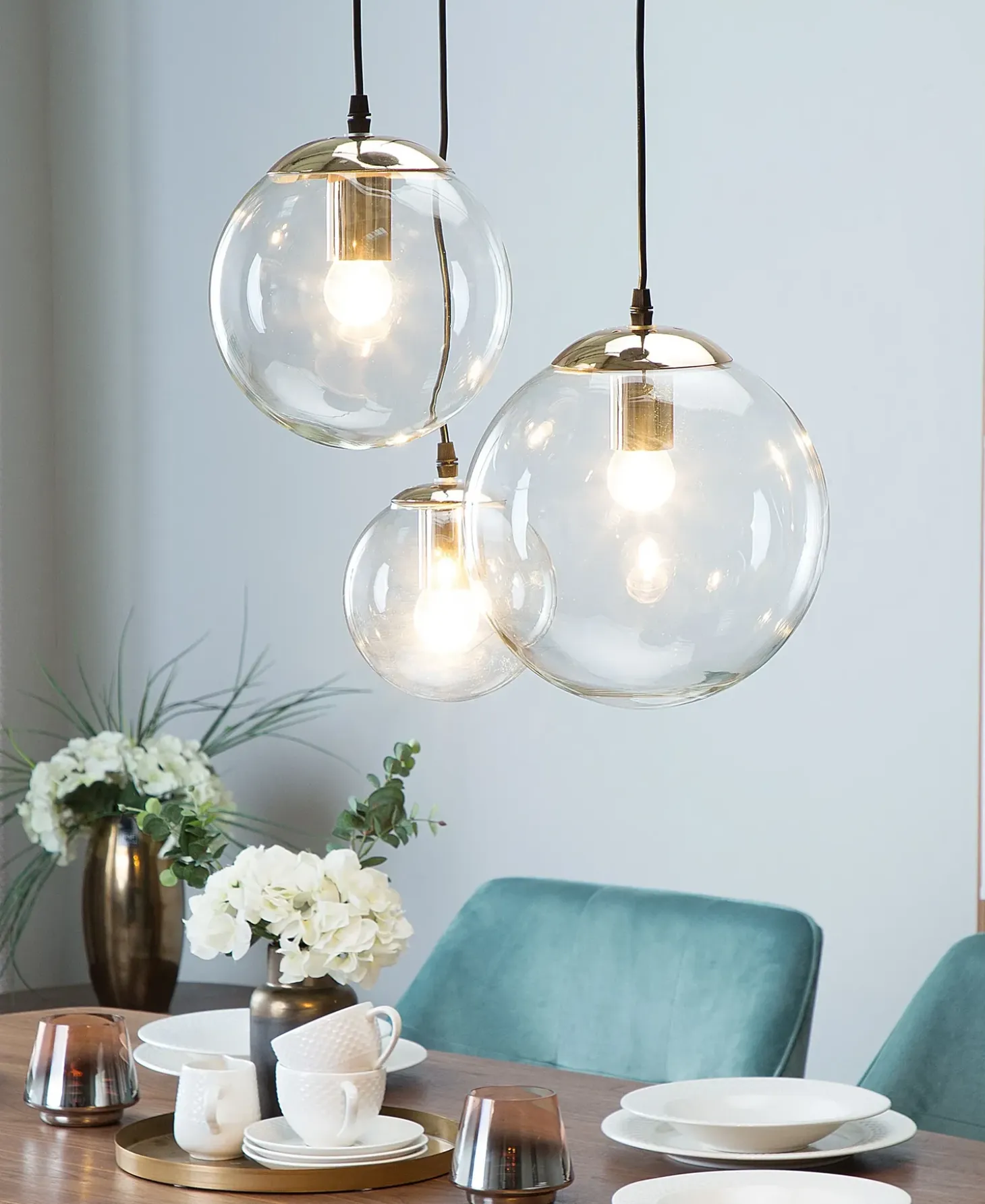 Loftlampe LADON Glas Transparent