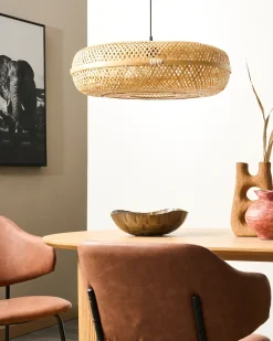 Loftlampe LAJAS Bambus Naturlig