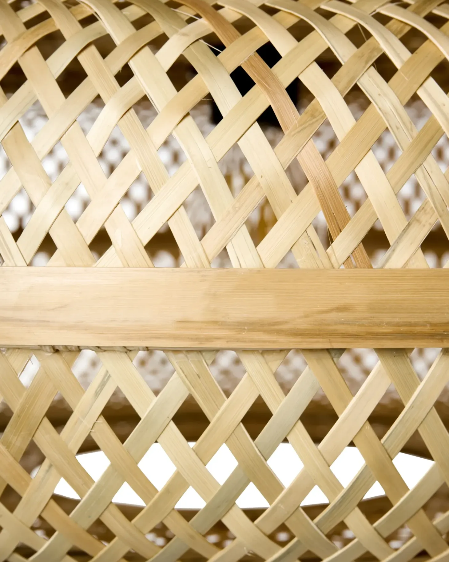Loftlampe LAJAS Bambus Naturlig