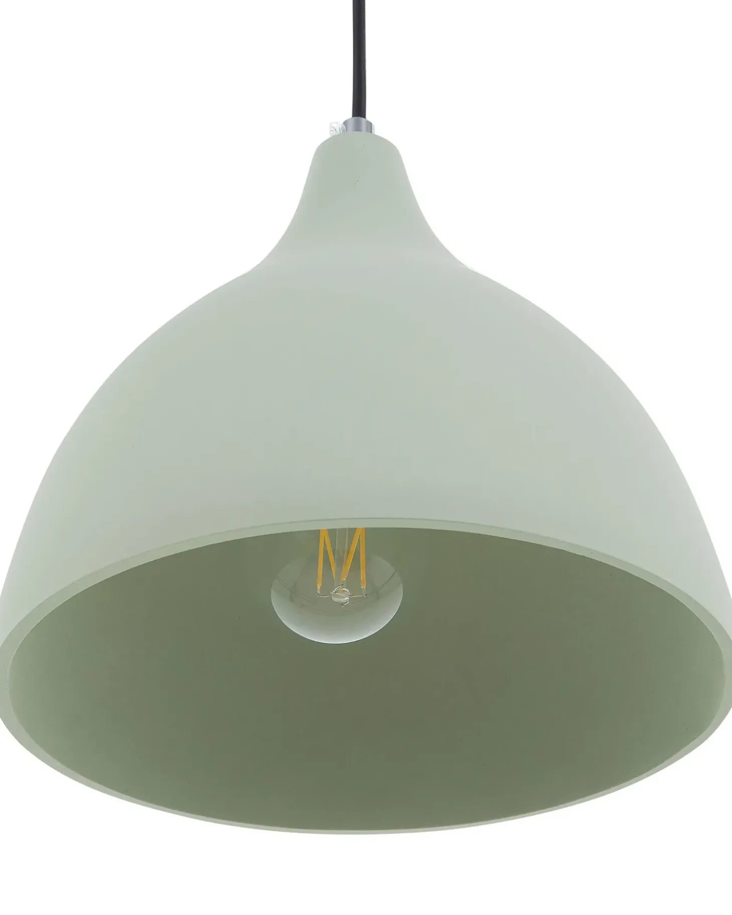 Loftlampe LAMBRO Beton Lysegrøn