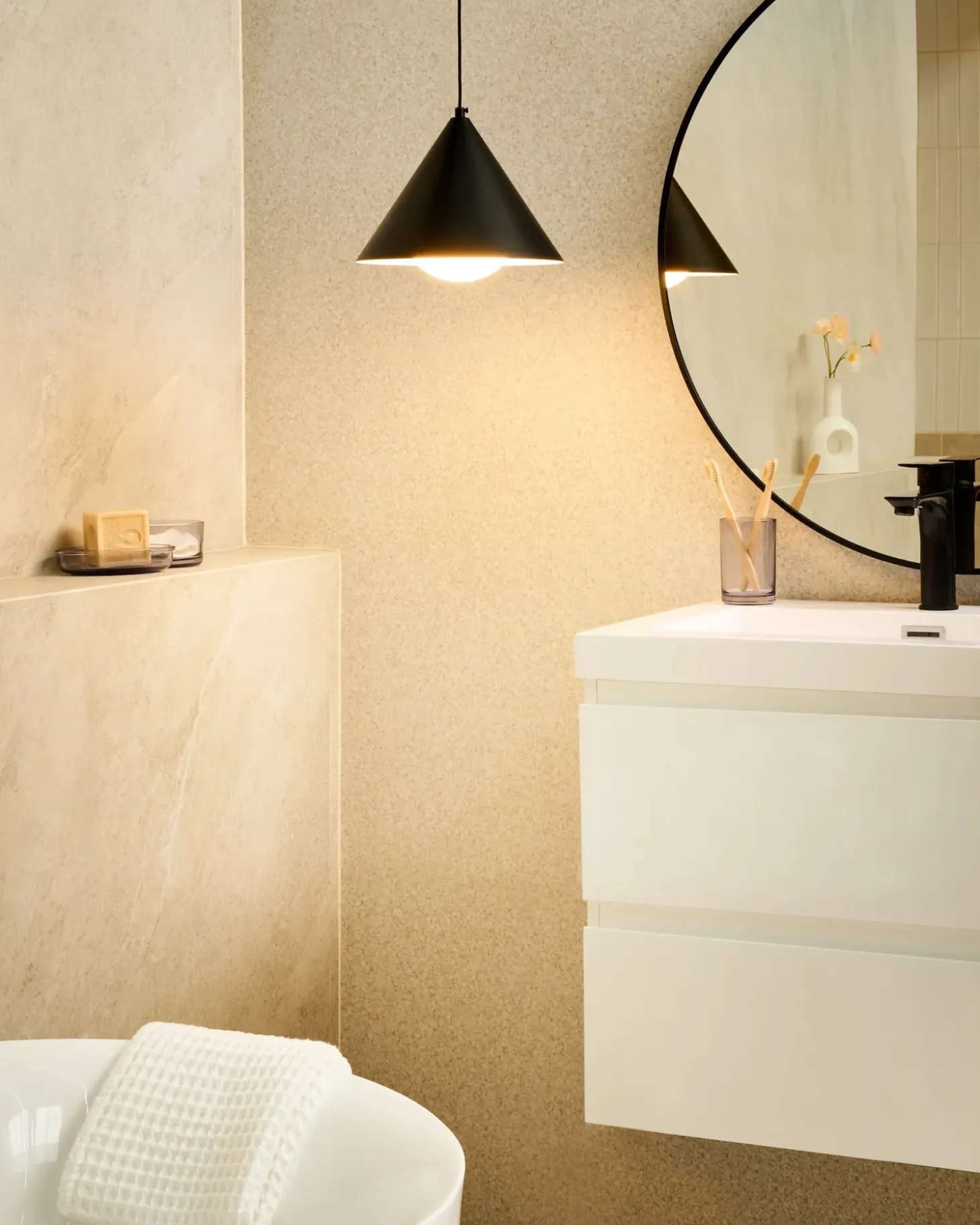 Loftlampe LEYRE Metal Sort