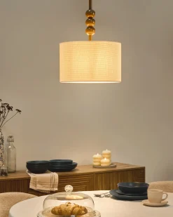 Loftlampe LOKY Metal Beige