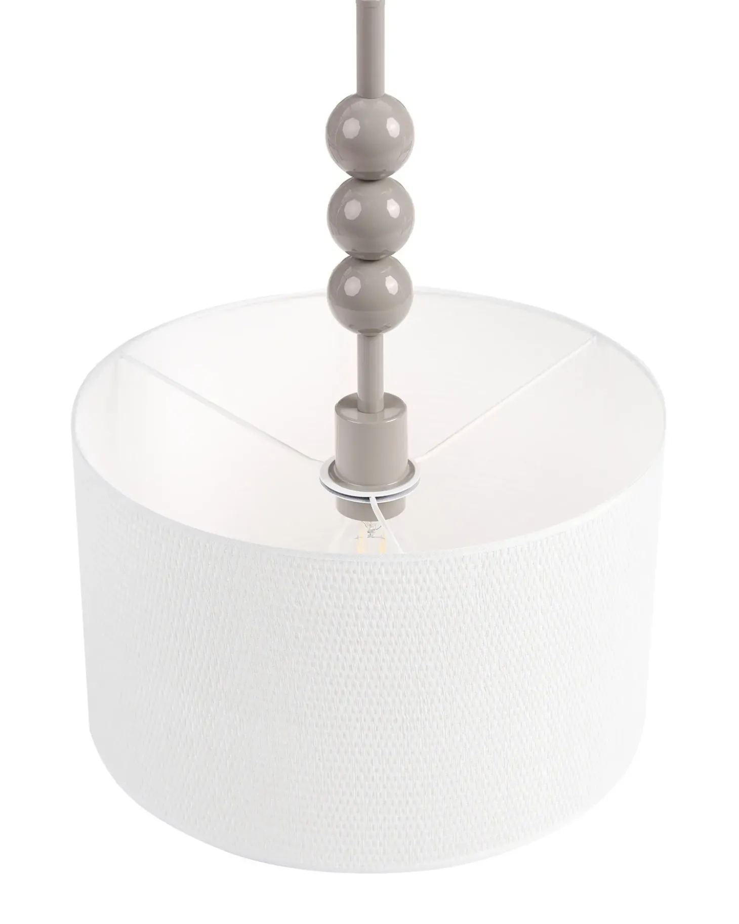 Loftlampe LOKY Metal Beige