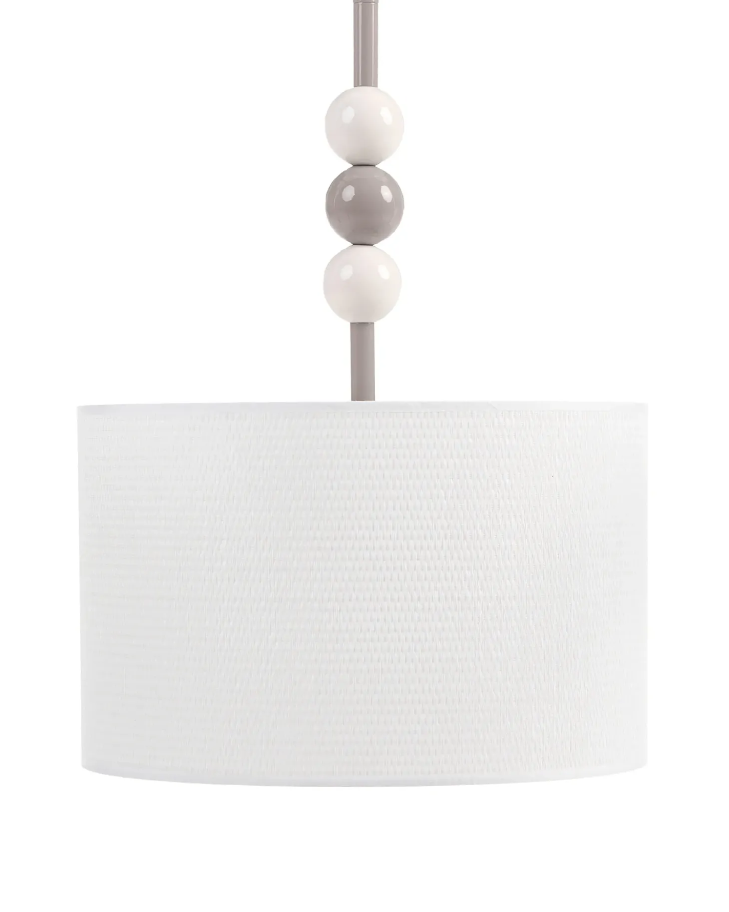 Loftlampe LOKY Metal Hvid/beige