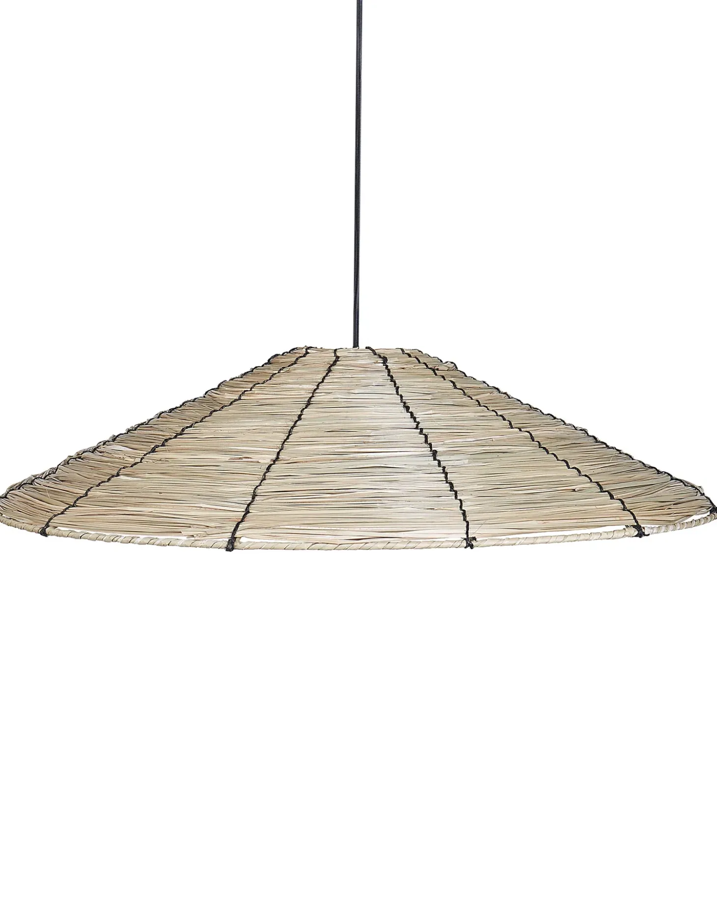 Loftlampe LUAGAN Flet Naturlig