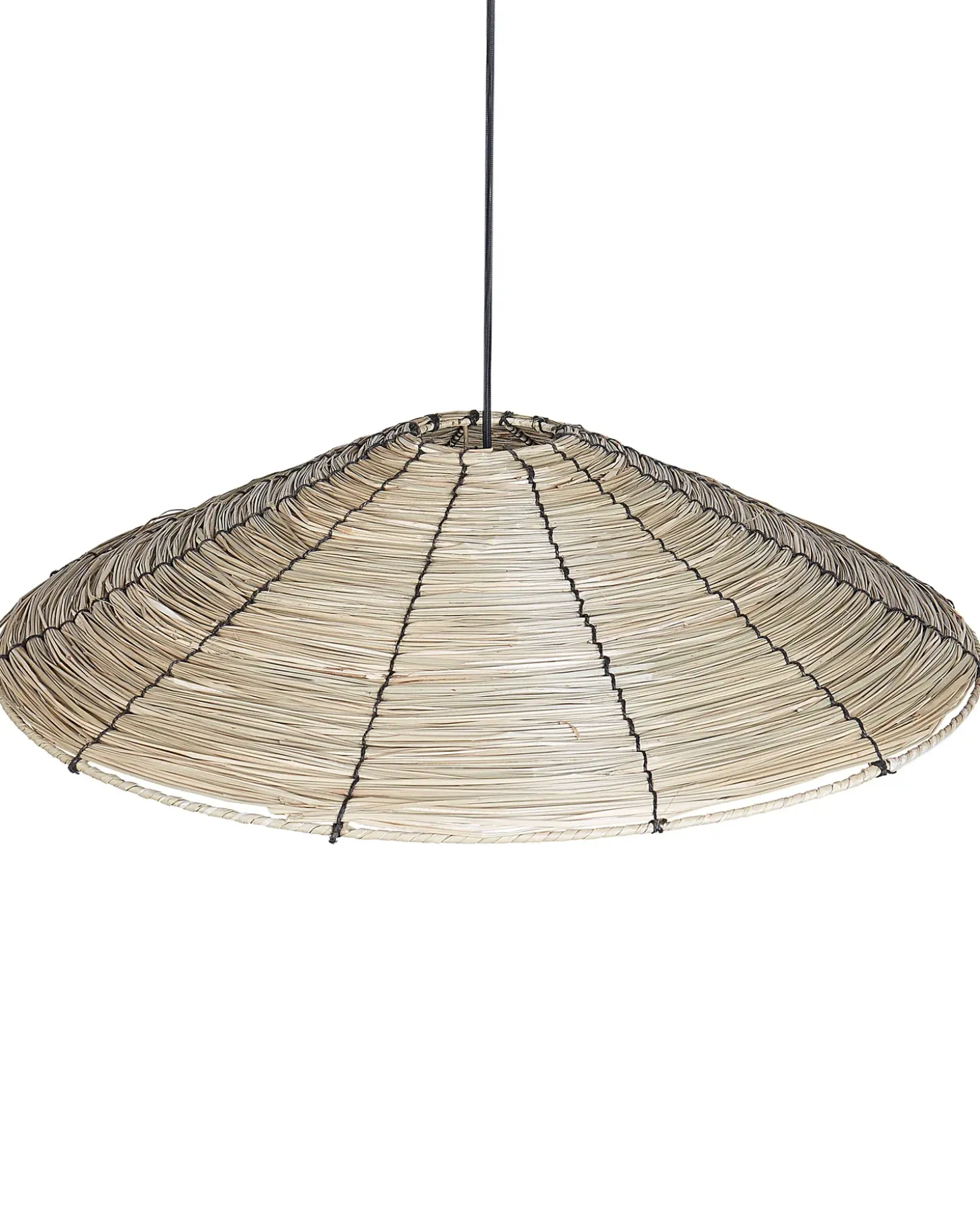 Loftlampe LUAGAN Flet Naturlig