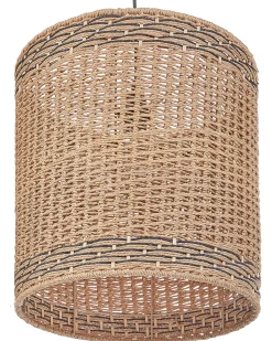 Loftlampe LUAPULA papirreb Naturlig