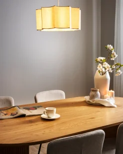 Loftlampe LUENHA Metal Beige