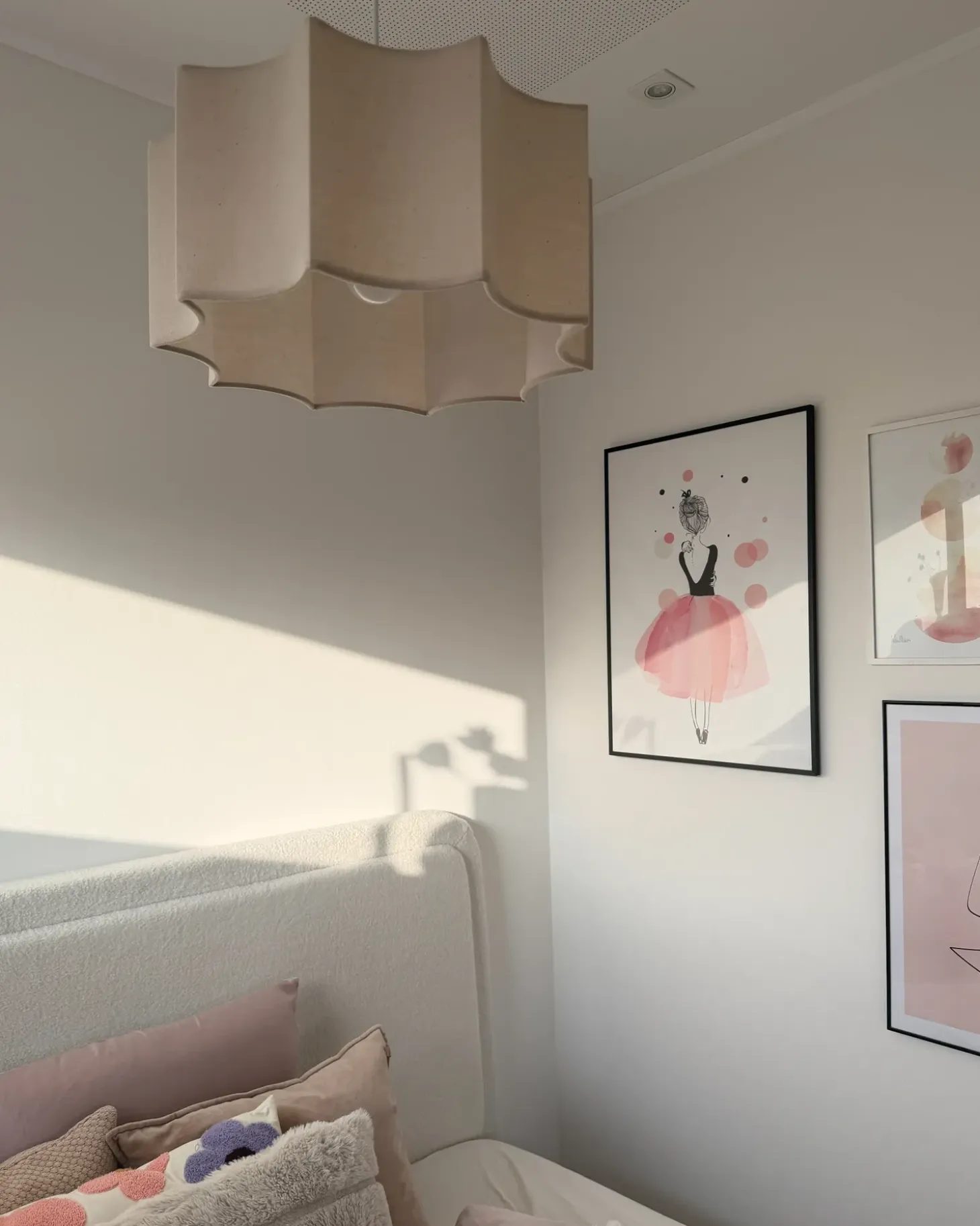 Loftlampe LUENHA Metal Beige