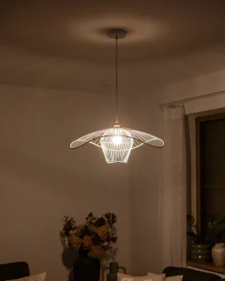 Loftlampe LUNGA Metal Hvid