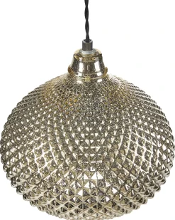 Loftlampe MADON Glas Guld