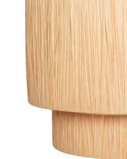 Loftlampe MAGECH Flet Naturlig