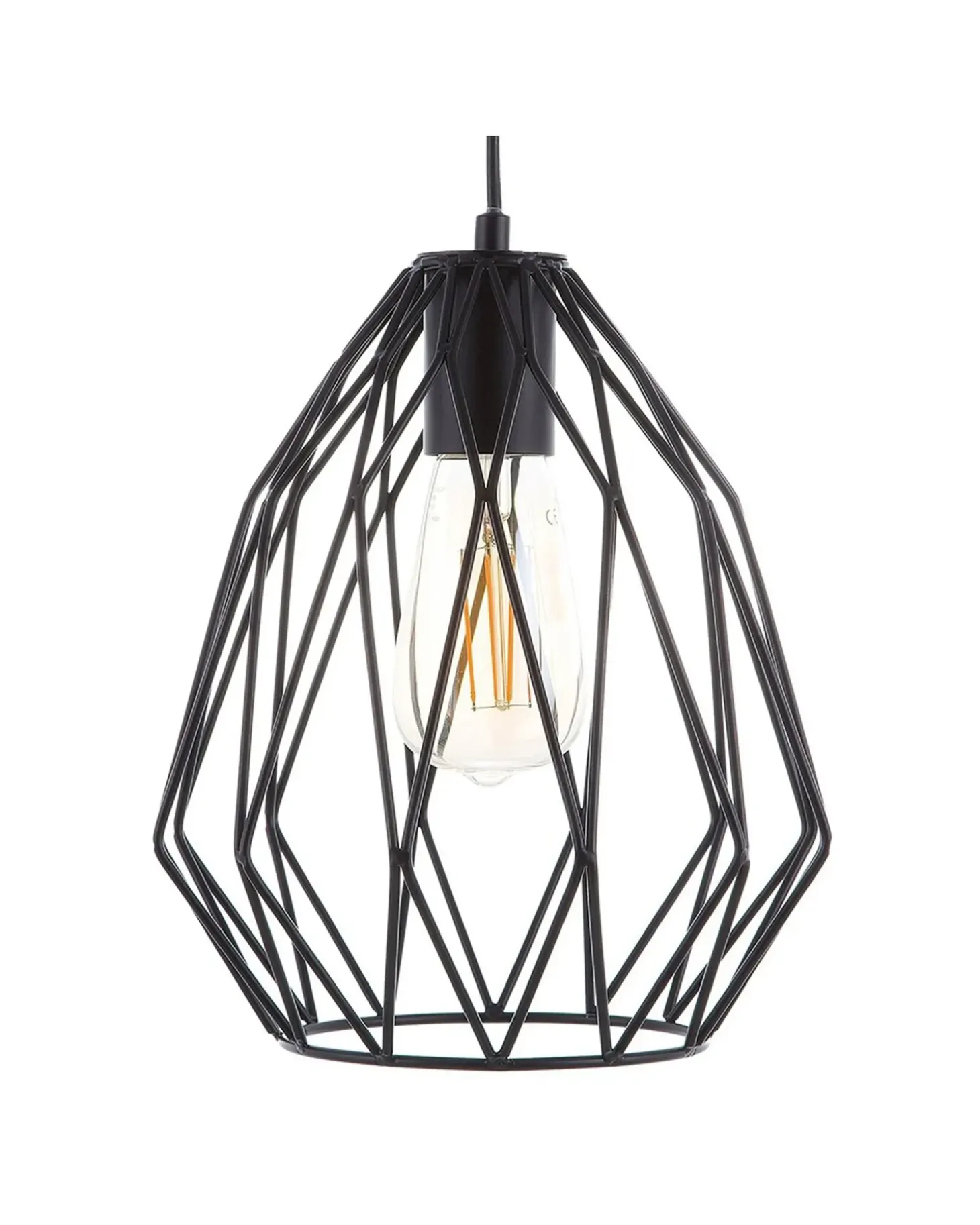 Loftlampe MAGRA Metal Sort