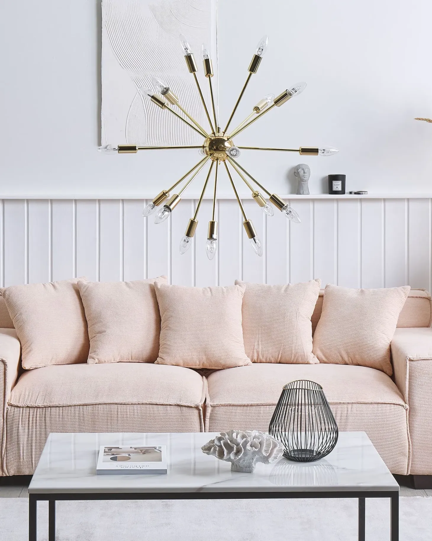 Loftlampe MAGUSE Metal Guld