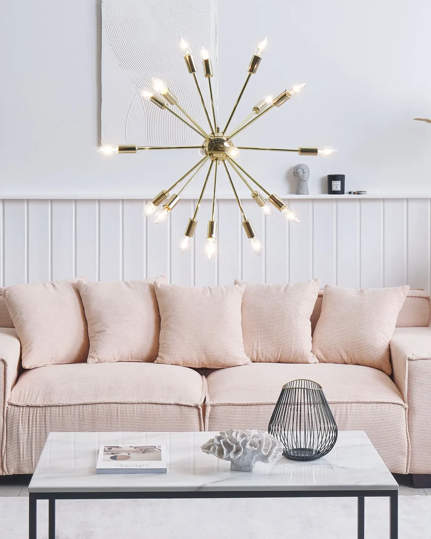 Loftlampe MAGUSE Metal Guld