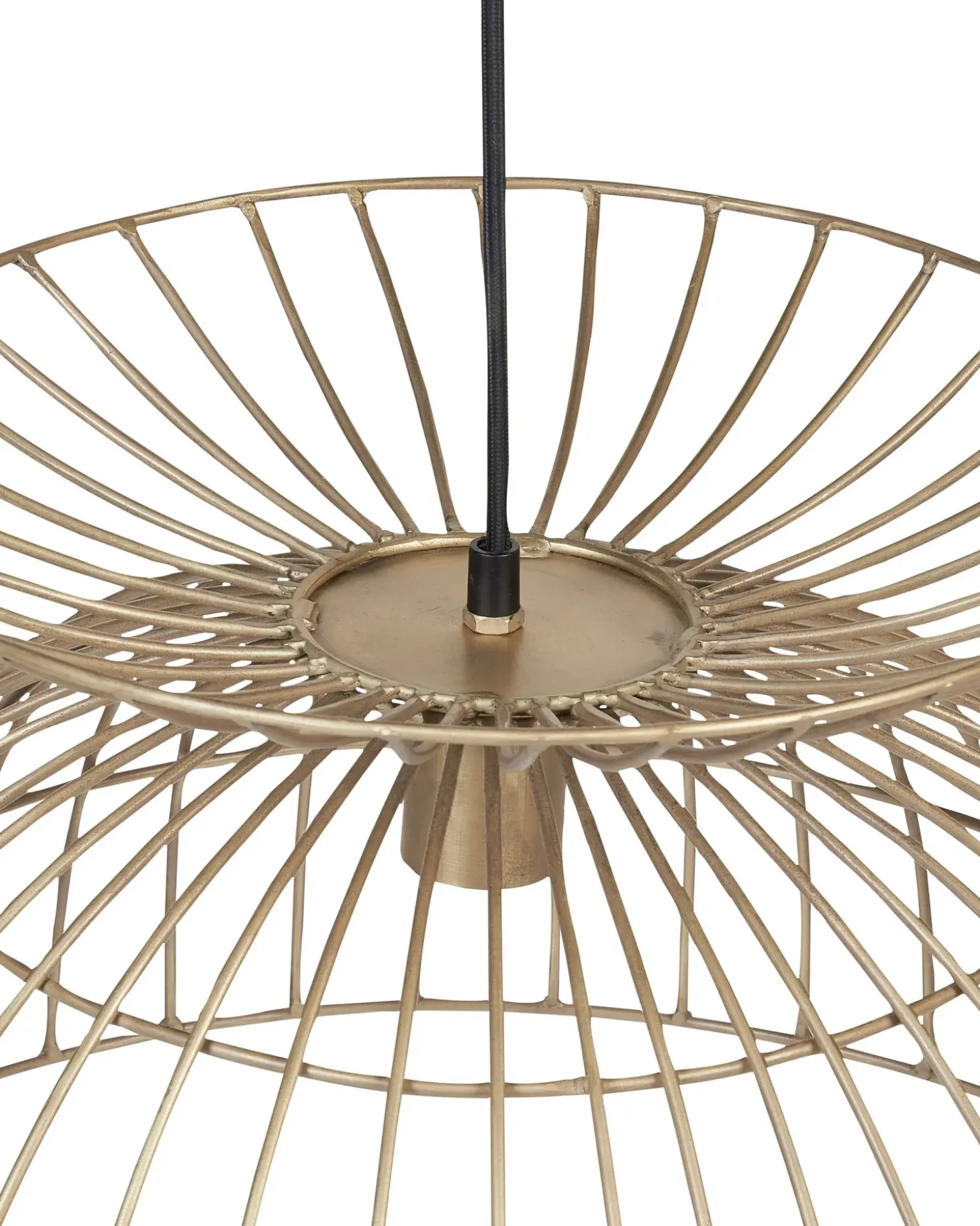 Loftlampe MAHANADI Metal Messing