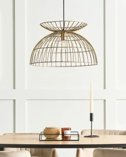Loftlampe MAHANADI Metal Messing