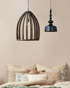 Loftlampe MANAIR Mangotræ Mørkebrun