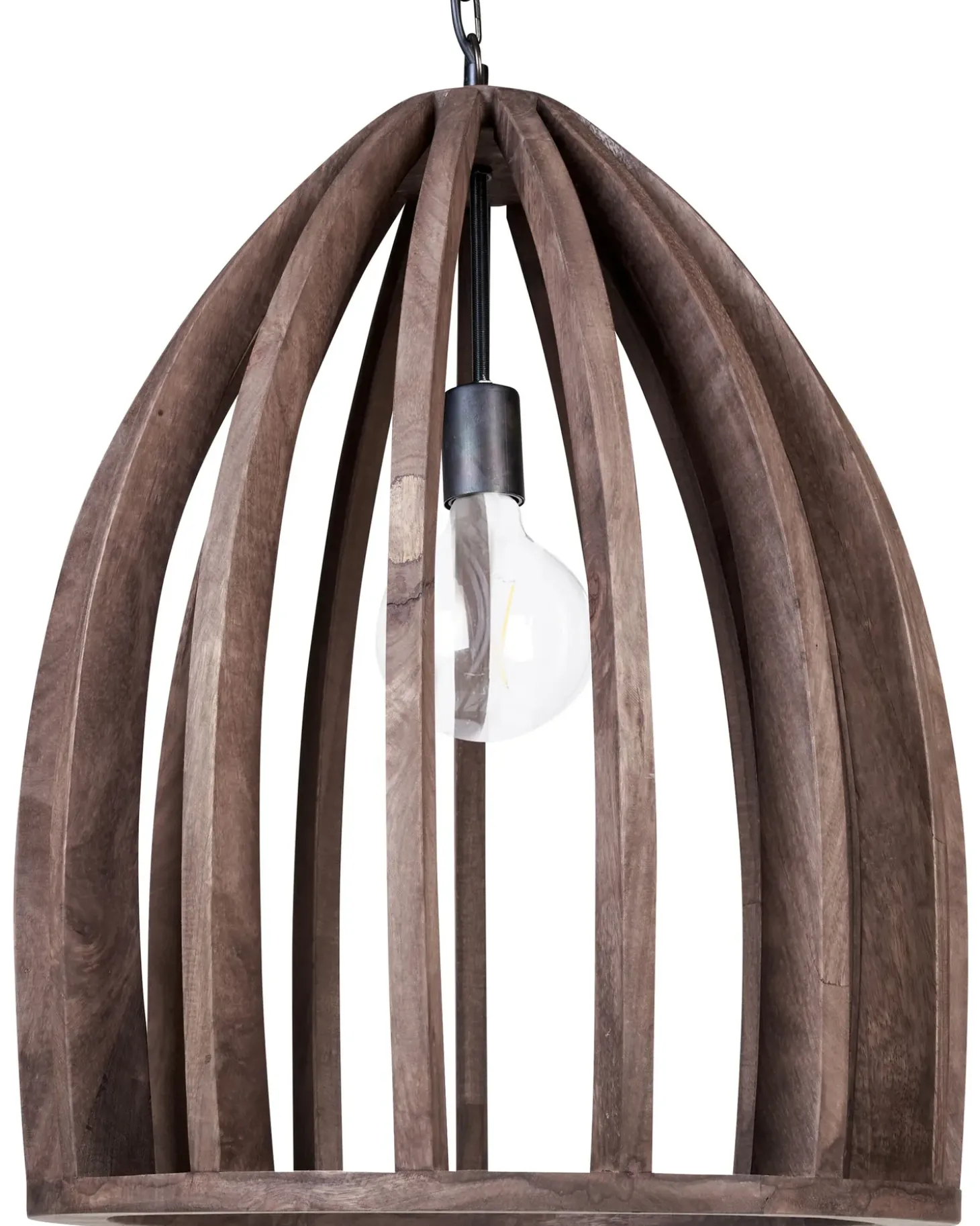 Loftlampe MANAIR Mangotræ Mørkebrun