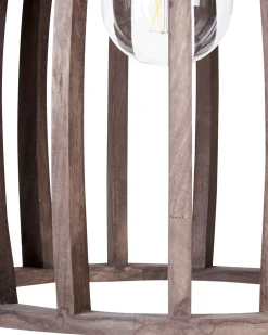 Loftlampe MANAIR Mangotræ Mørkebrun