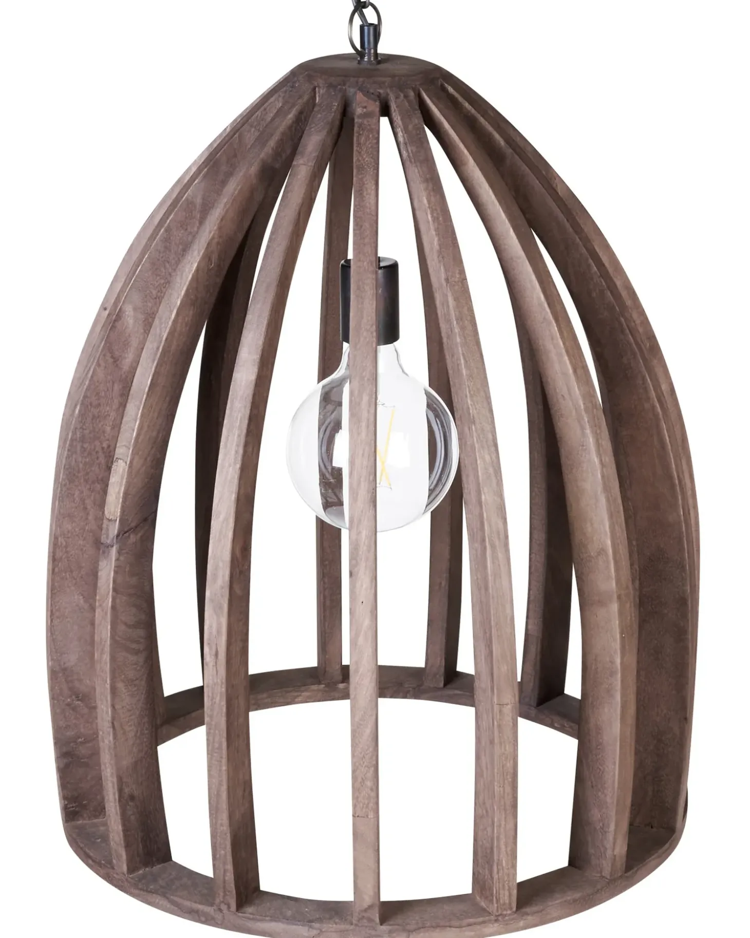 Loftlampe MANAIR Mangotræ Mørkebrun